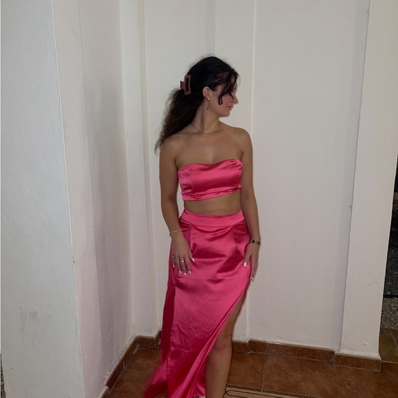 Finesse Other - Finesse Pink Two Piece Set